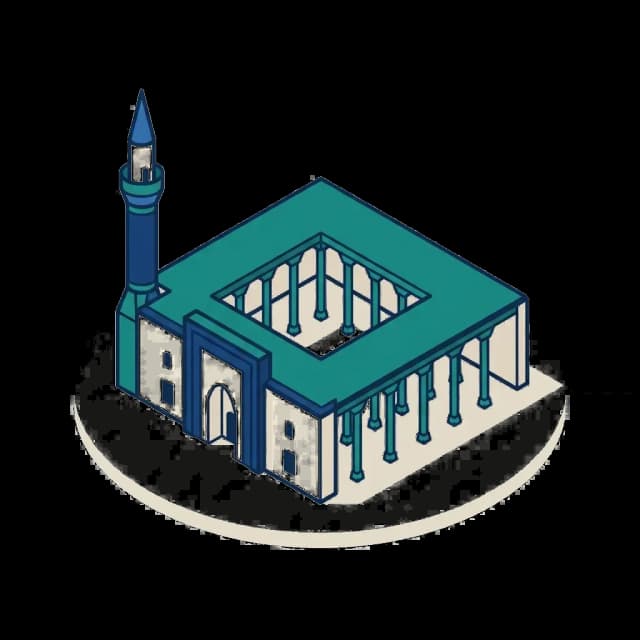Afyonkarahisar camii illüstrasyonu