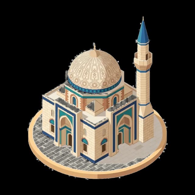Ağrı camii illüstrasyonu