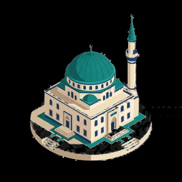 Balıkesir camii illüstrasyonu