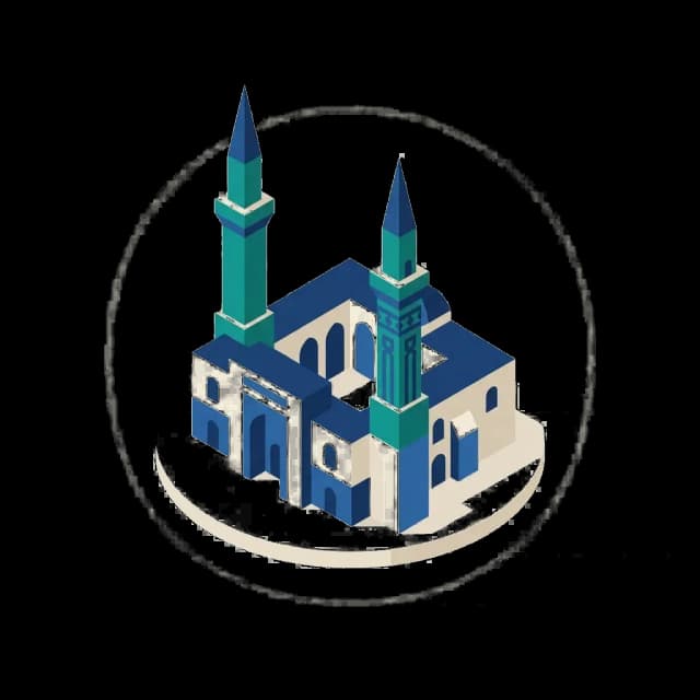 Bayburt camii illüstrasyonu