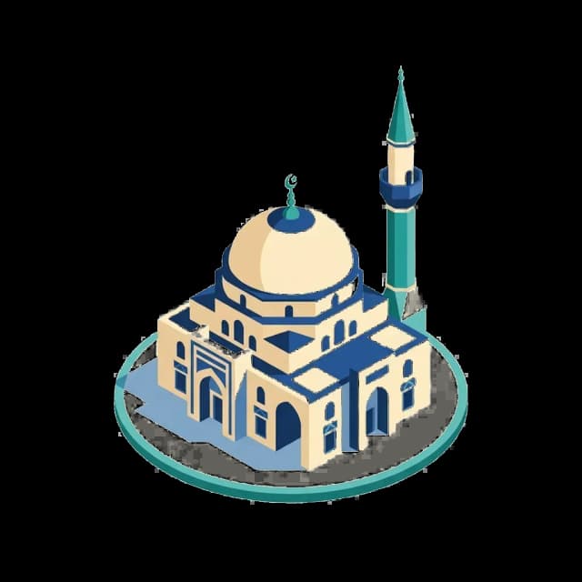 İzmir camii illüstrasyonu