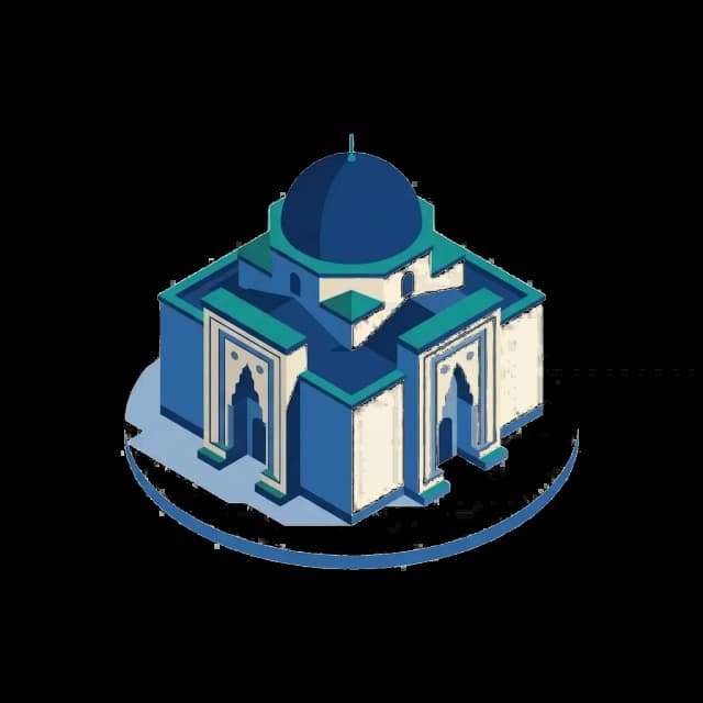 Kayseri camii illüstrasyonu