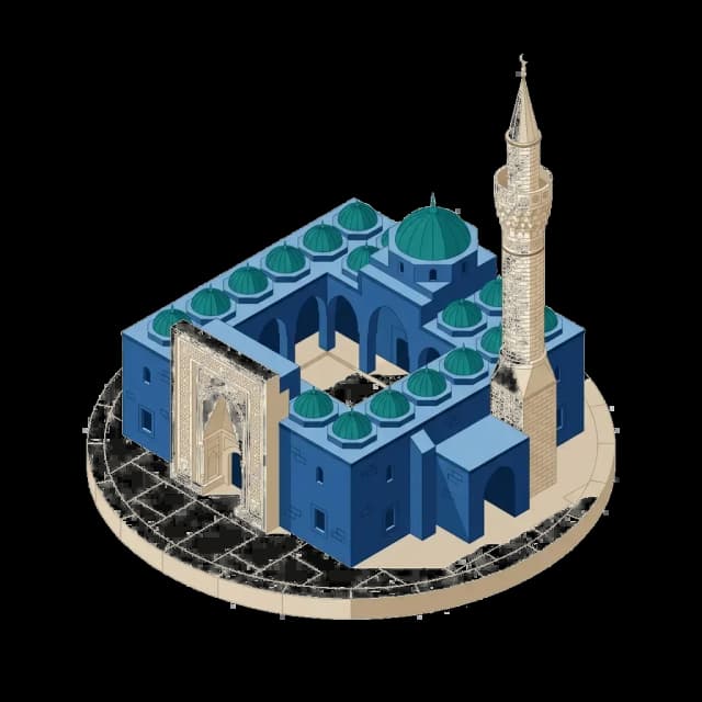 Malatya camii illüstrasyonu