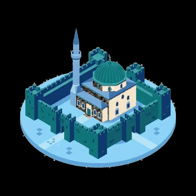 Sinop camii illüstrasyonu